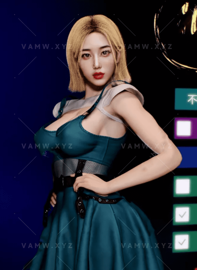 [人物]VR真实女友游戏人物卡 happy.h023.1/[Character] VR Real Girlfriend Game Character Card happy.h023.1-VAM资源站