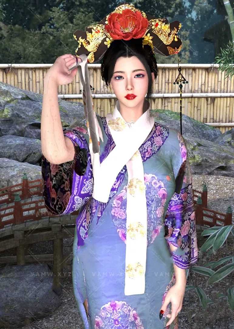 [VAM人物]真实女友游戏 嘉贵妃/[VAM Character] Real Girlfriend Game Concubine Jia-VAM资源站