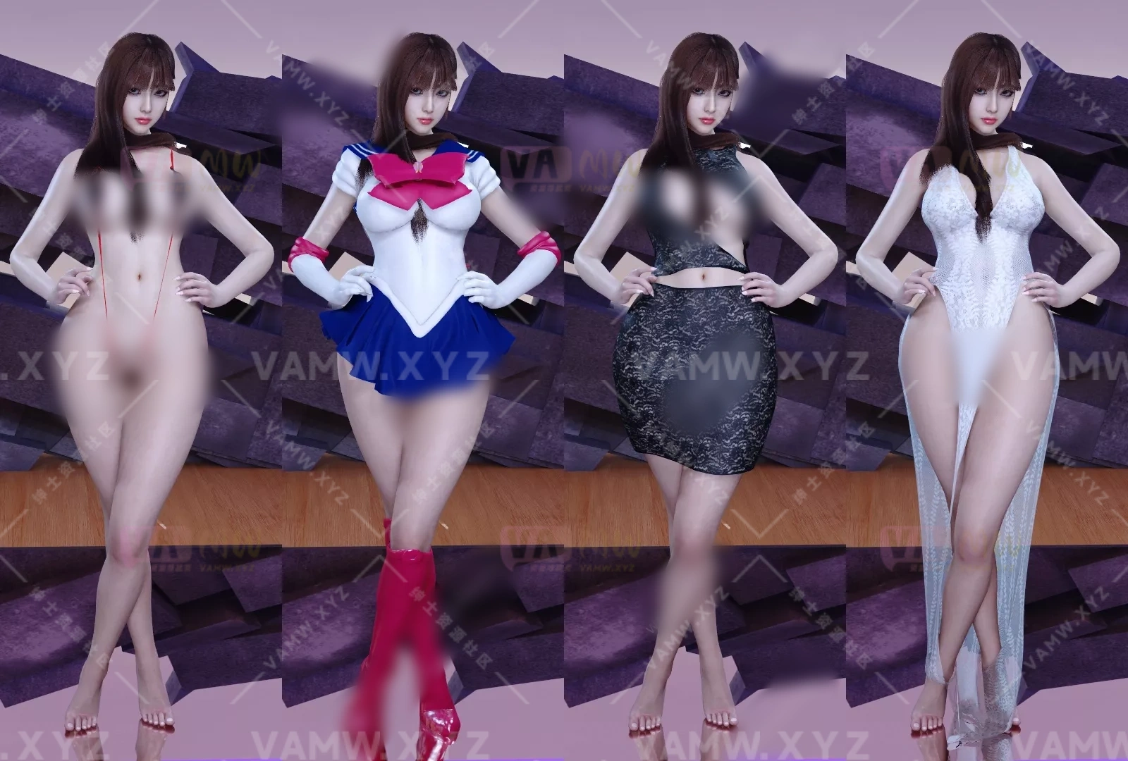[VAM衣服]【精】VAM-YJ服饰资源合集YJ最新衣服更至【20250528】