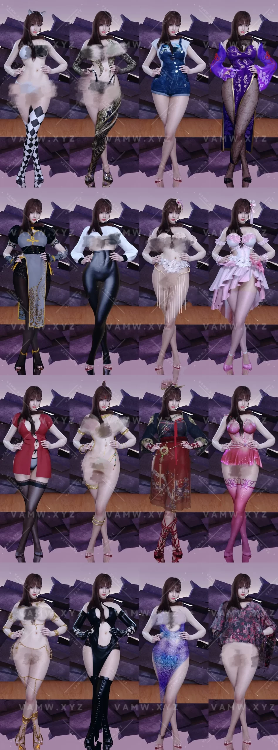 [VAM衣服]【精】VAM-YJ服饰资源合集YJ最新衣服更至【20250528】