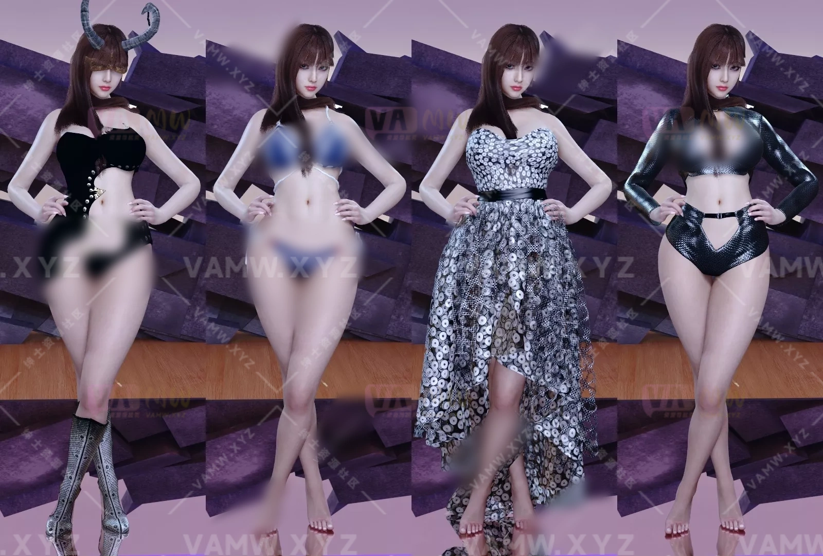 [VAM衣服]【精】VAM-YJ服饰资源合集YJ最新衣服更至【20250528】