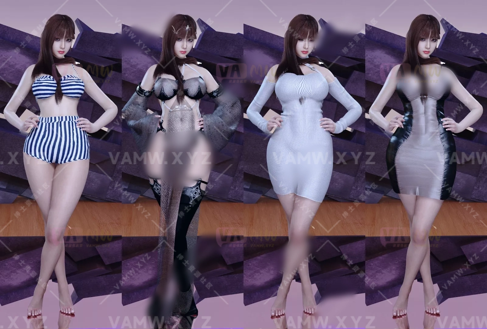 [VAM衣服]【精】VAM-YJ服饰资源合集YJ最新衣服更至【20250528】