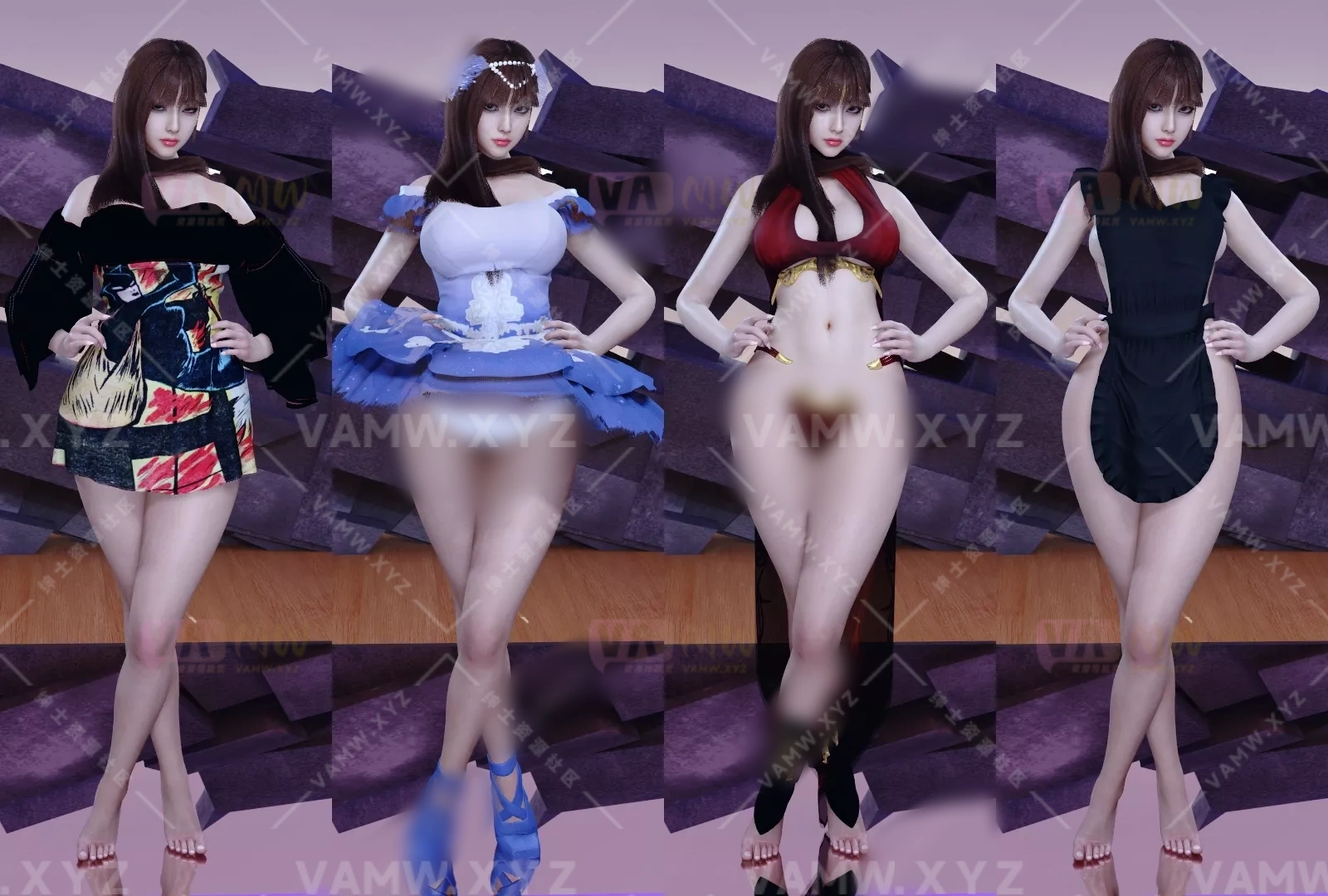 [VAM衣服]【精】VAM-YJ服饰资源合集YJ最新衣服更至【20250528】