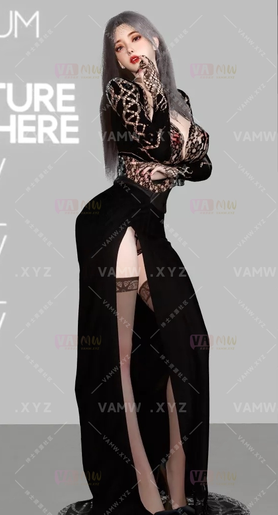 [VAM人物]真实女友游戏 QFeng.pingmmote.1/[VAM Character] Real Girlfriend Game QFeng.pingmmote.1-VAM资源站