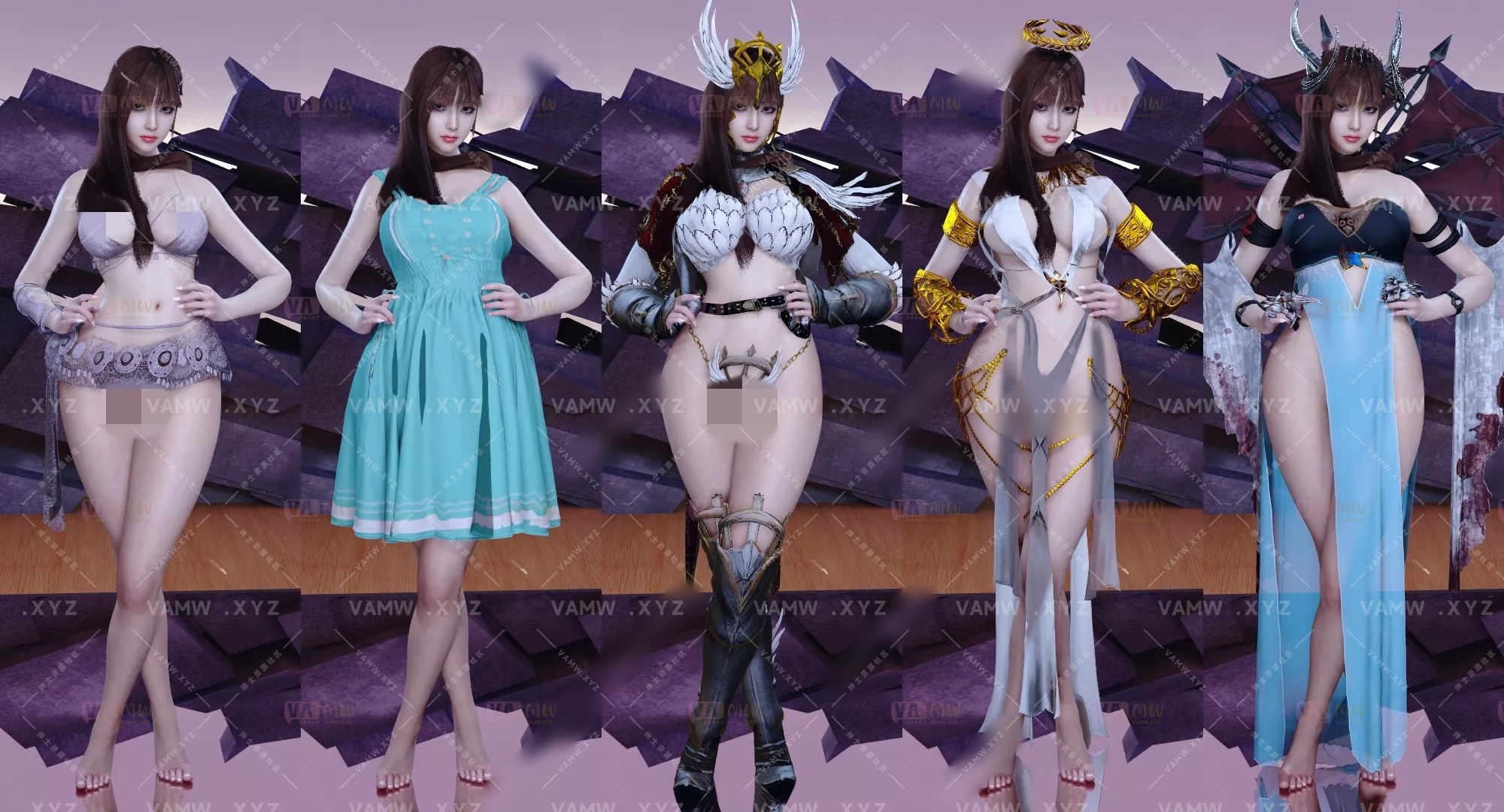 【精】VAM服饰合集Qing服装资源合集 更新至【2025-01-02】 