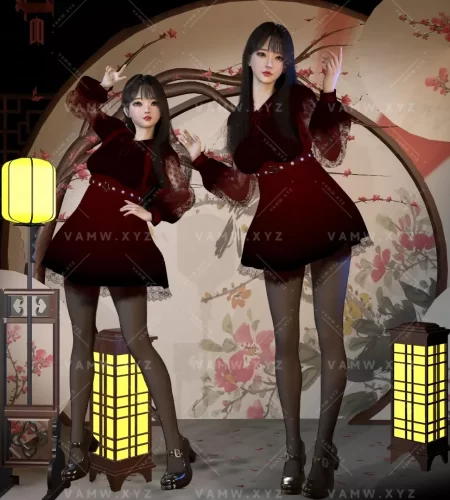 [VAM人物]真实女友游戏 Able.姐妹花.1/[VAM Character] Real Girlfriend Game Able.Sisters.1-VAM资源站