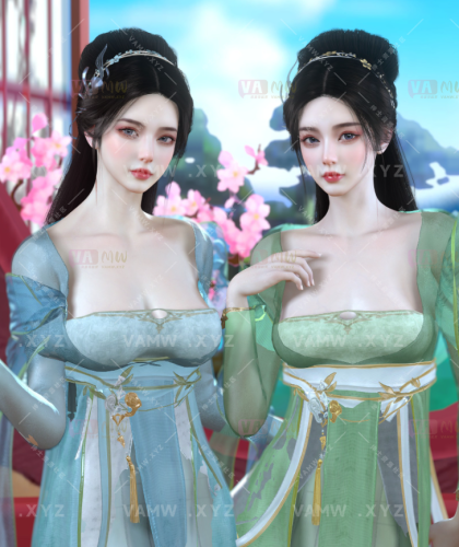 [VAM人物]真实女友游戏 Dnaddr.梦儿_AFD 东方古典美女/[VAM Character] Real Girlfriend Game Dnaddr. Meng’er_AFD Oriental Classical Beauty-VAM资源站
