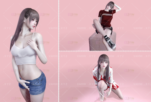 [VAM衣服预设]110套衣服（预设一键使用+依赖包）8.46G-VAM资源站