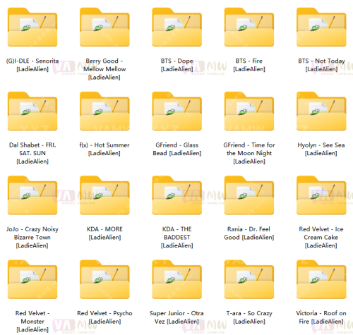 [舞蹈]LadieAlien20套舞蹈数据-VAM资源站