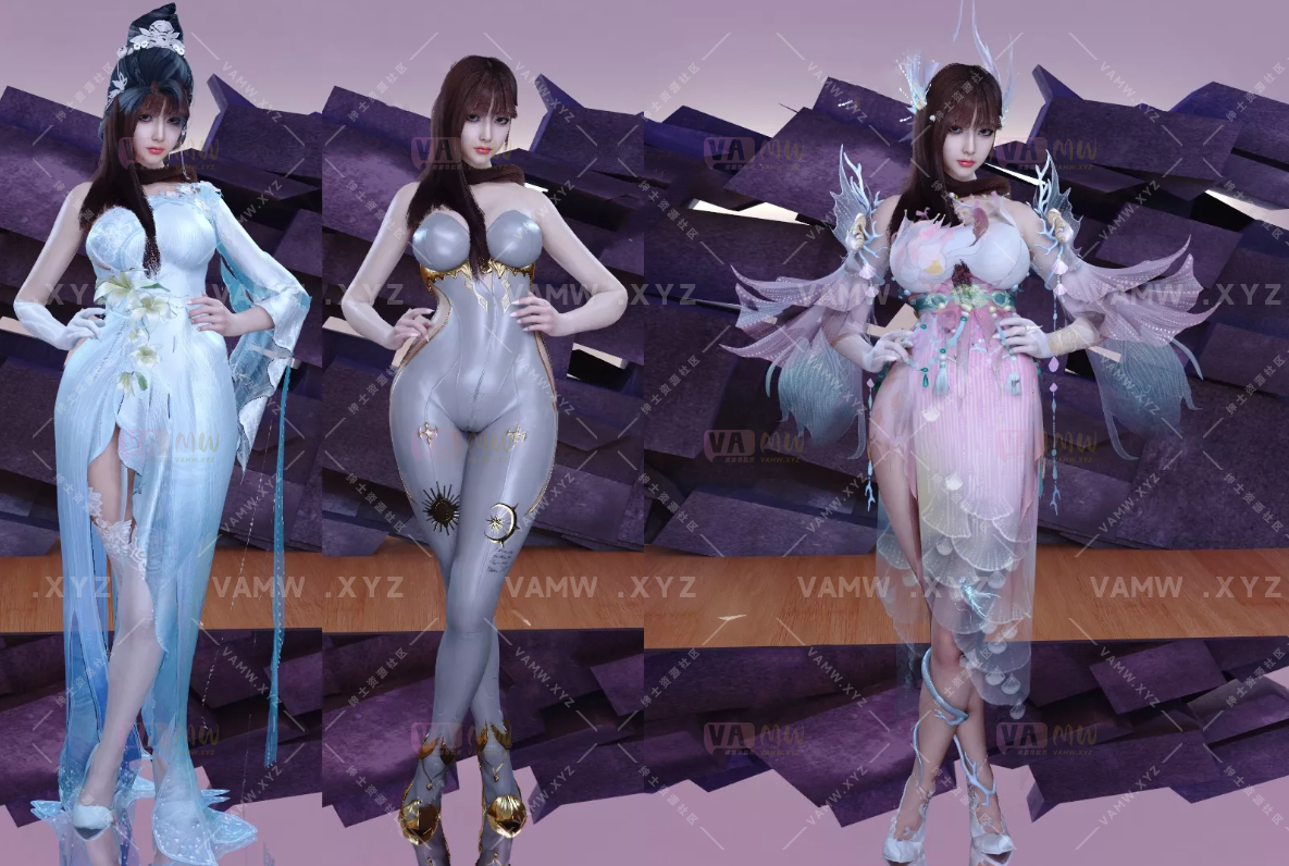 【精】VAM服饰合集Qing服装资源合集 更新至【2025-01-02】 