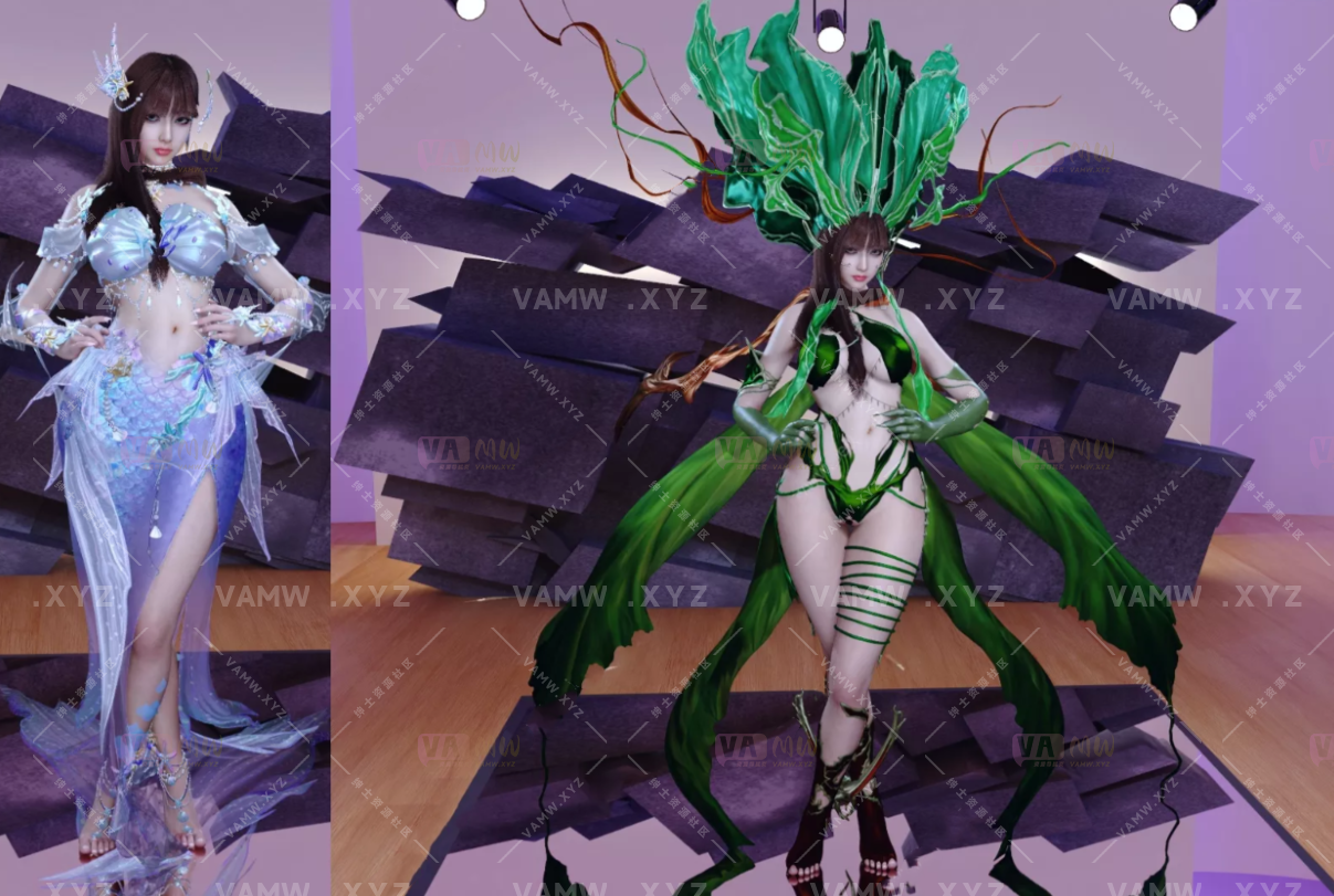 【精】VAM服饰合集Qing服装资源合集 更新至【2025-01-02】 