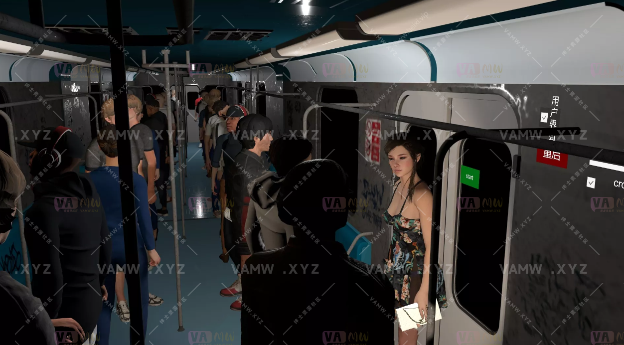 [VAM场景]真实女友游戏PrimeMocap.MetroMisfortune.1/[VAM Scene] Real Girlfriend Game PrimeMocap.MetroMisfortune.1-VAM资源站