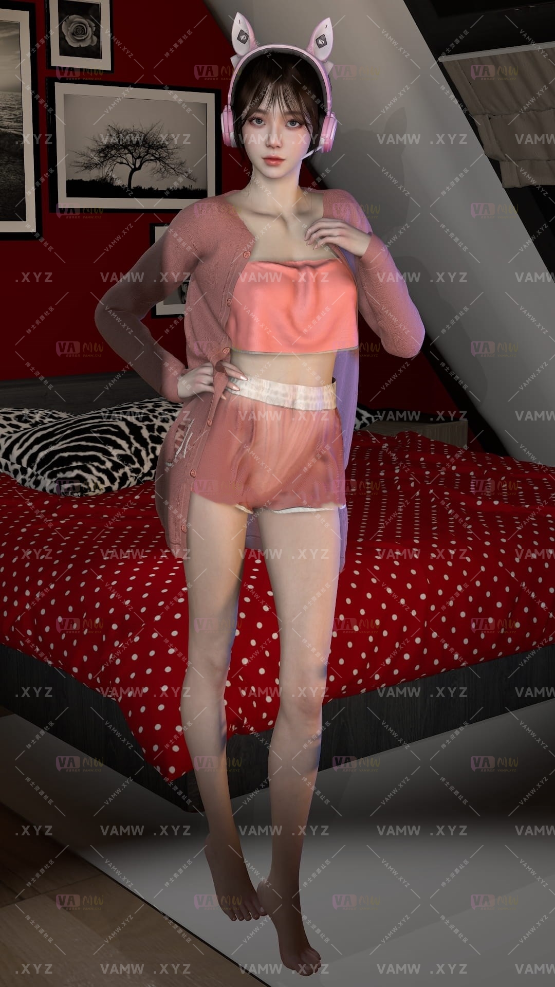 [VAM人物]真实女友游戏 hdzjoy.玲.2.var/[VAM Character] Real Girlfriend Game hdzjoy.ling.2.var-VAM资源站