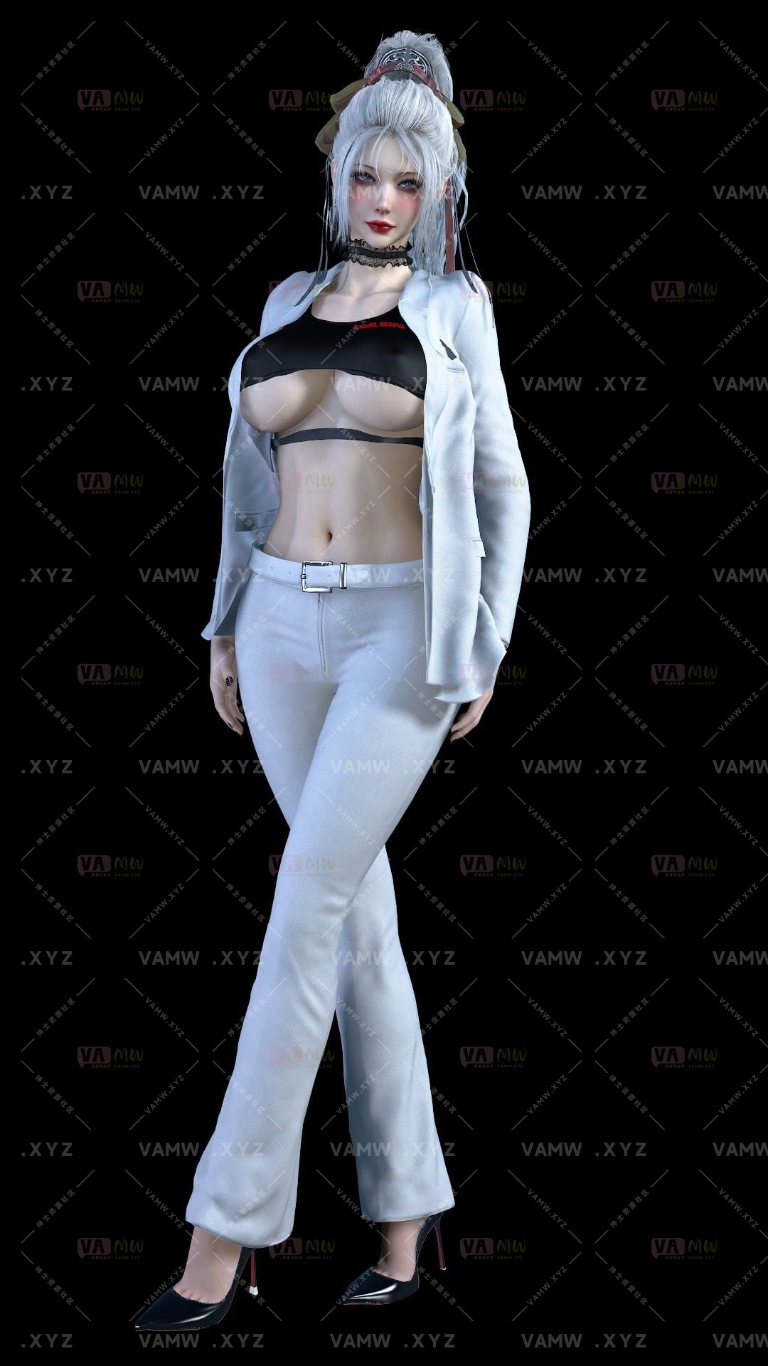 [VAM人物]真实女友游戏 TSX.白蔷薇.2.var/[VAM Characters] Real Girlfriend Game TSX.White Rose.2.var-VAM资源站