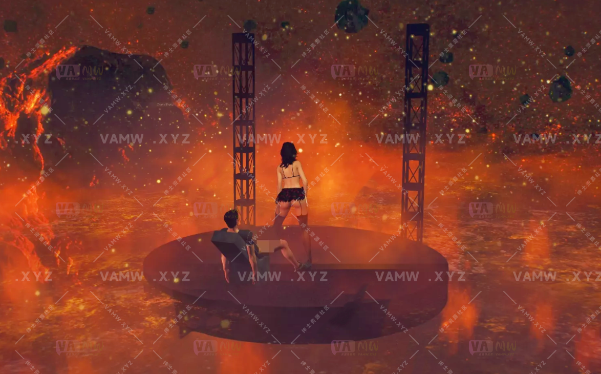 [VAM场景]真实女友游戏 C&G-STUDIO.BootyForceOne.1/[VAM Scene] Real Girlfriend Game C&G-STUDIO.BootyForceOne.1-VAM资源站