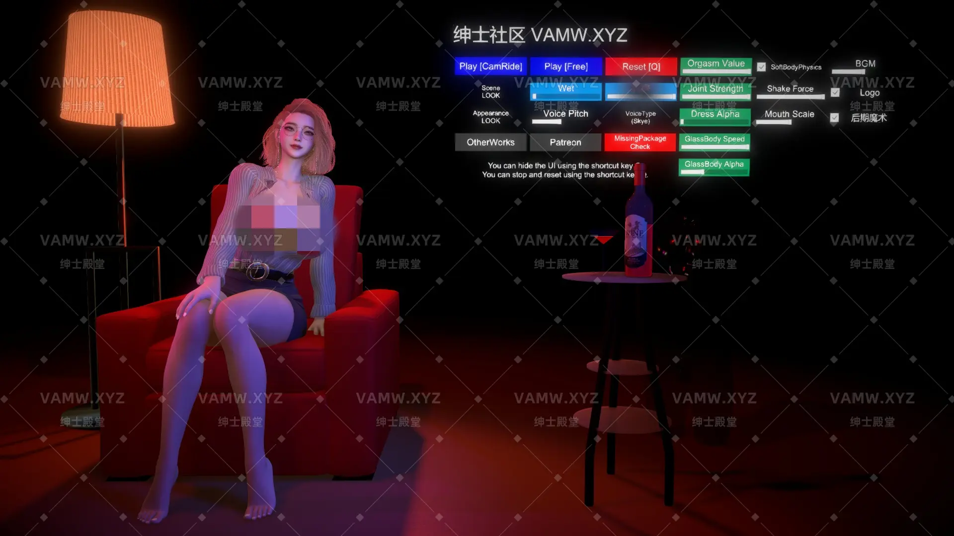 [VAM场景]真实女友游戏 Feel.RedSofa(TimeStop).4.var/[VAM Scene] Real Girlfriend Game Feel.RedSofa(TimeStop).4.var-VAM资源站