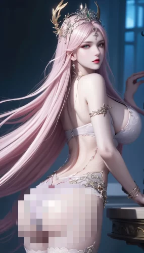 [AI绘画]波塞西粉发大熊 HD117P+110 MB ai20241101232057013/[AI Painting] Bo Saixi Pink-haired Big Bear HD117P+110 MB ai20241101232057013-VAM资源站