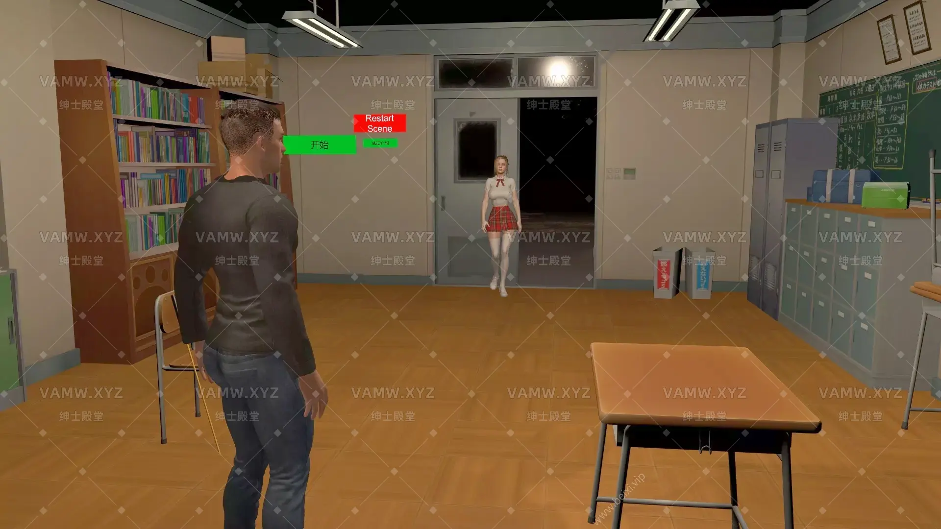 [VAM场景]真实女友游戏 SlamT.Naughty_School_Girl_Full.5.var/[VAM Scene] Real Girlfriend Game SlamT.Naughty_School_Girl_Full.5.var-VAM资源站