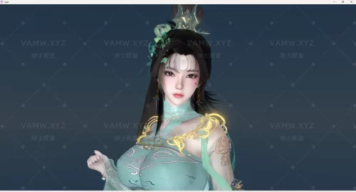 [VAM人物]真实女友游戏 古风 未知.789.1 [VAM Character] Real Girlfriend Game Ancient Style Unknown.789.1-VAM资源站