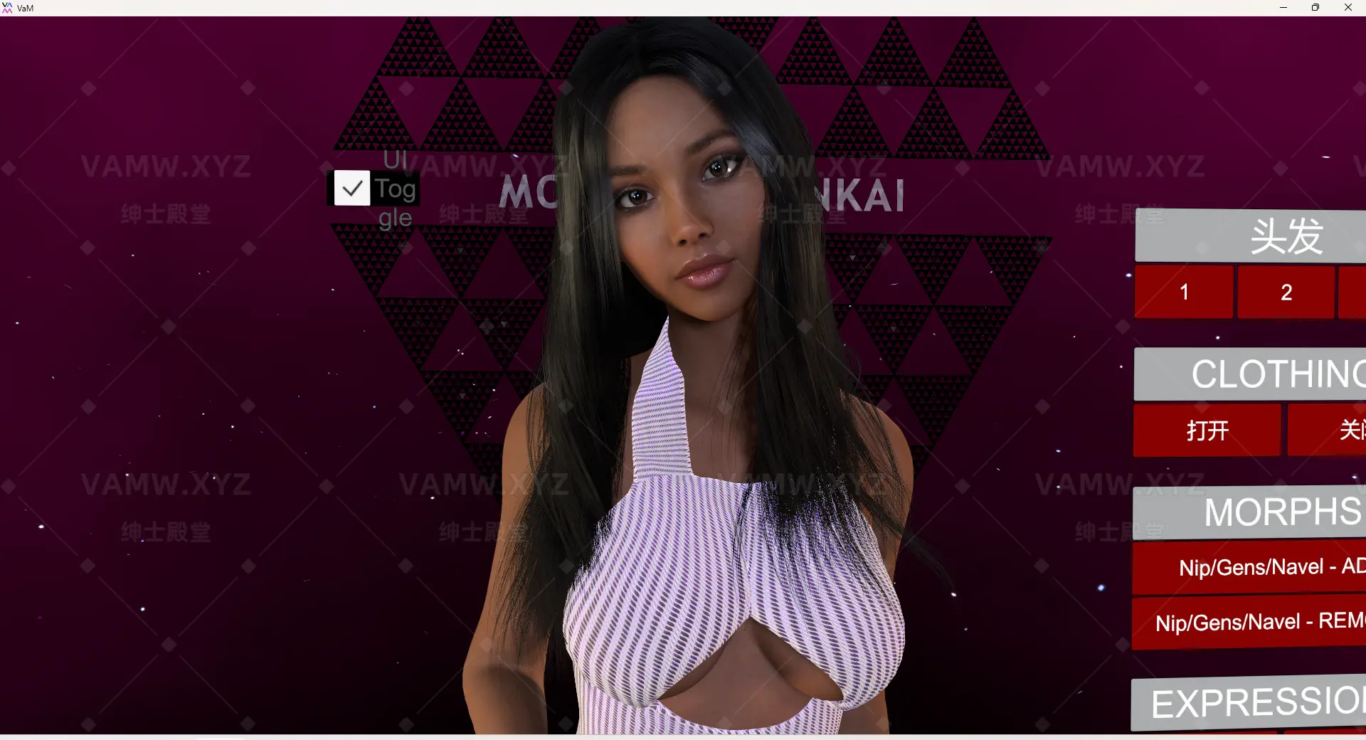 图片[1]-[VAM人物]真实女友游戏 黑妹 MonsterShinkai.Imani.2 [VAM Character] Real Girlfriend Game Black Girl MonsterShinkai.Imani.2-VAM资源站