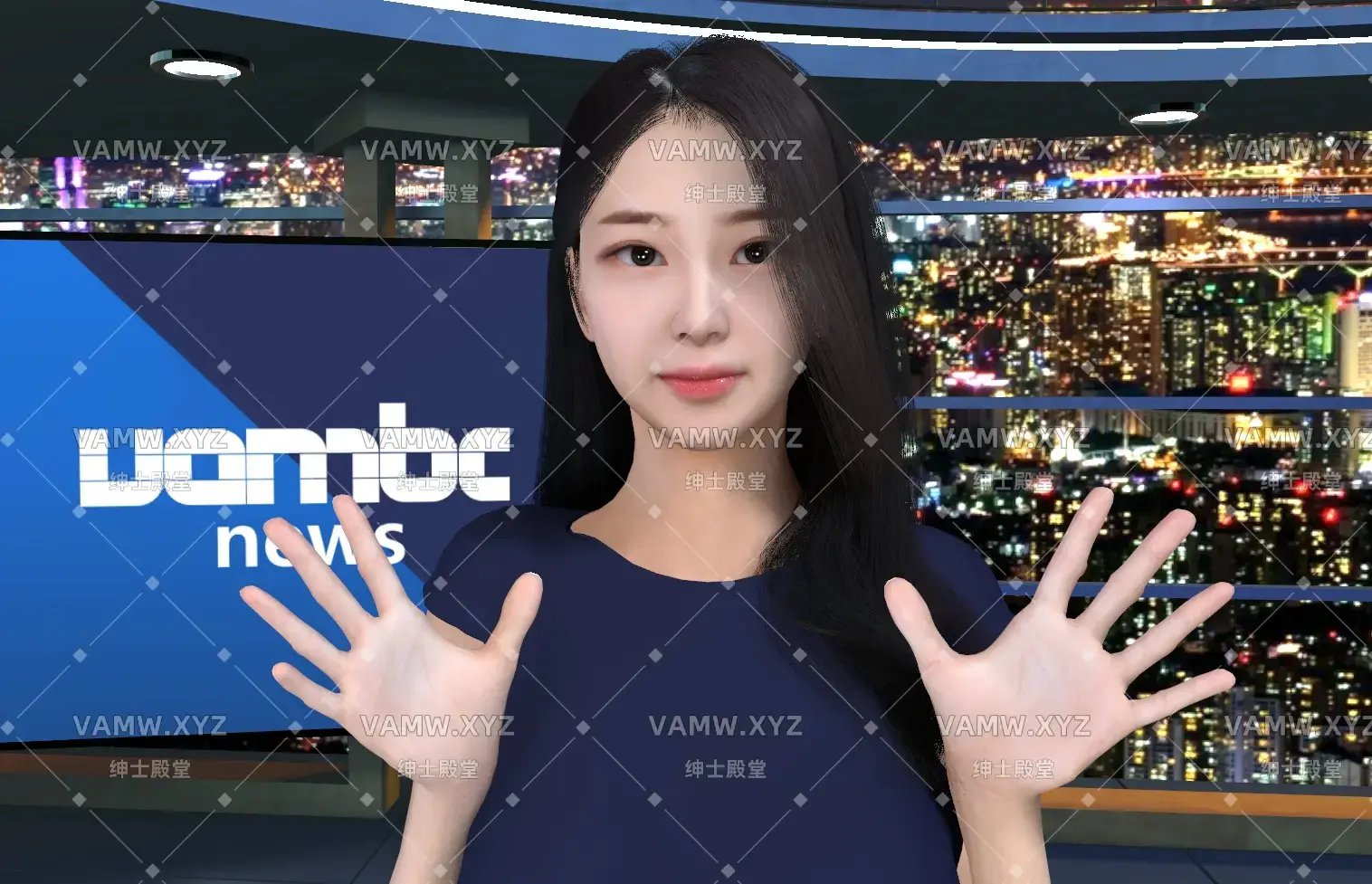 [VAM人物]真实女友游戏 都市播音员 Anom.MinaYoon.1.var/[VAM Character] Real Girlfriend Game Urban Announcer Anom.MinaYoon.1.var-VAM资源站