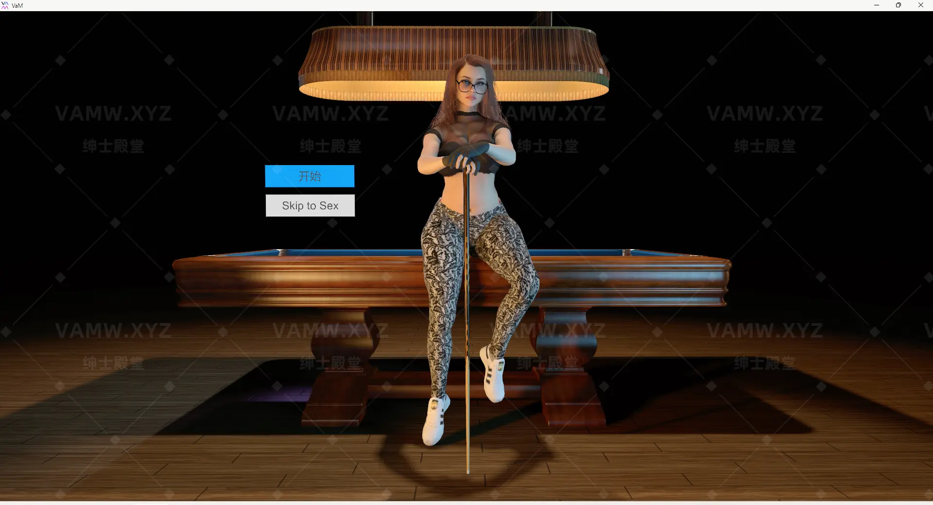 [VAM场景]真实女友游戏 Metalloid.Billiard_Bet_Extended.3/[VAM Scene] Real Girlfriend Game Metalloid.Billiard_Bet_Extended.3-VAM资源站