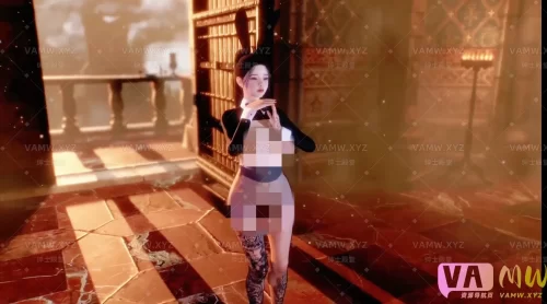 [大片] 黑丝兔娘 的舞蹈诱惑/[Blockbuster] The dance temptation of the bunny girl in black stockings-VAM资源站