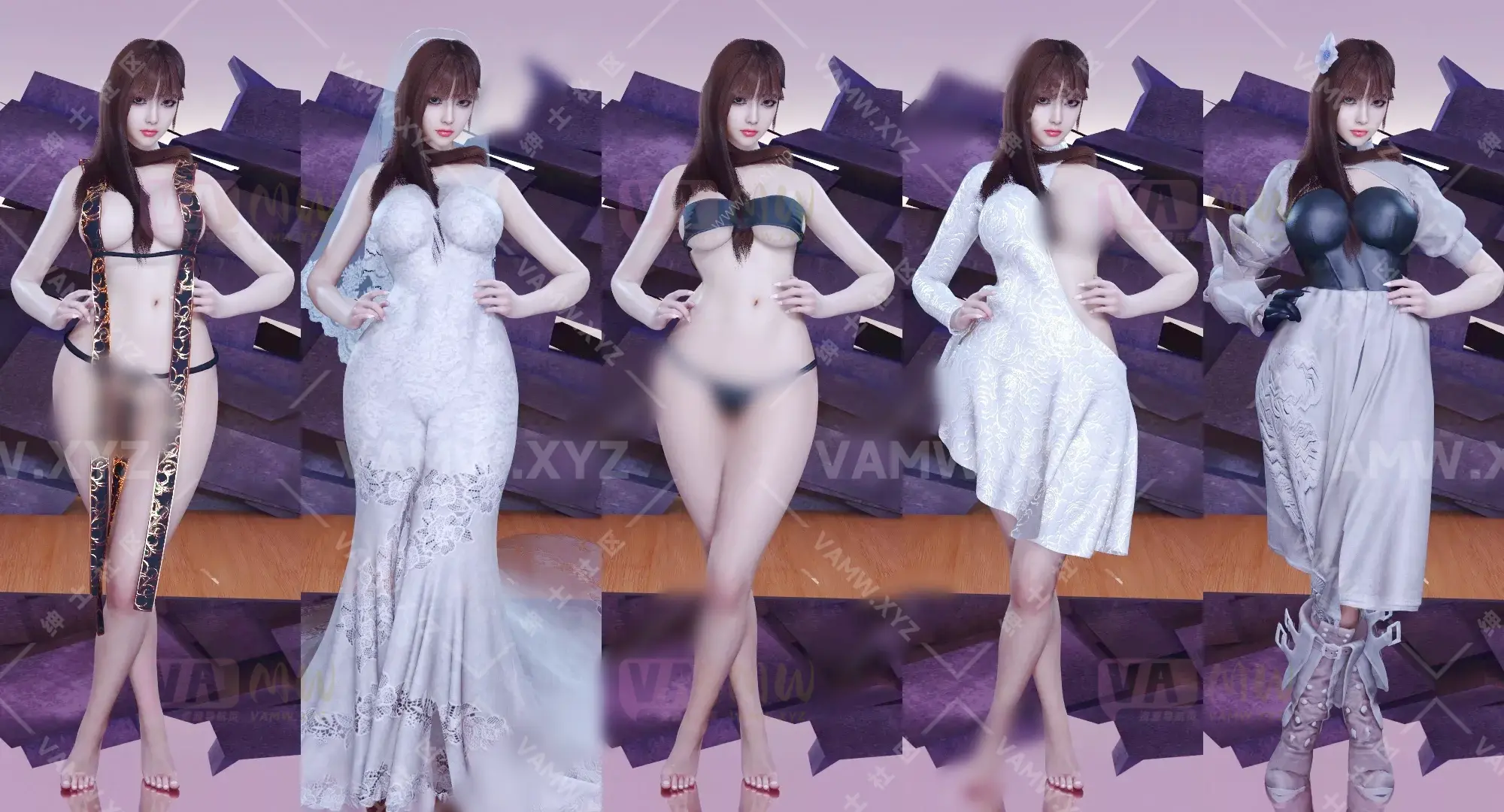 【精】VAM服饰合集 huaQ服装资源合集 【2025-01-19】/[Fine] VAM clothing collection huaQ clothing resource collection [2025-01-19]-VAM资源站