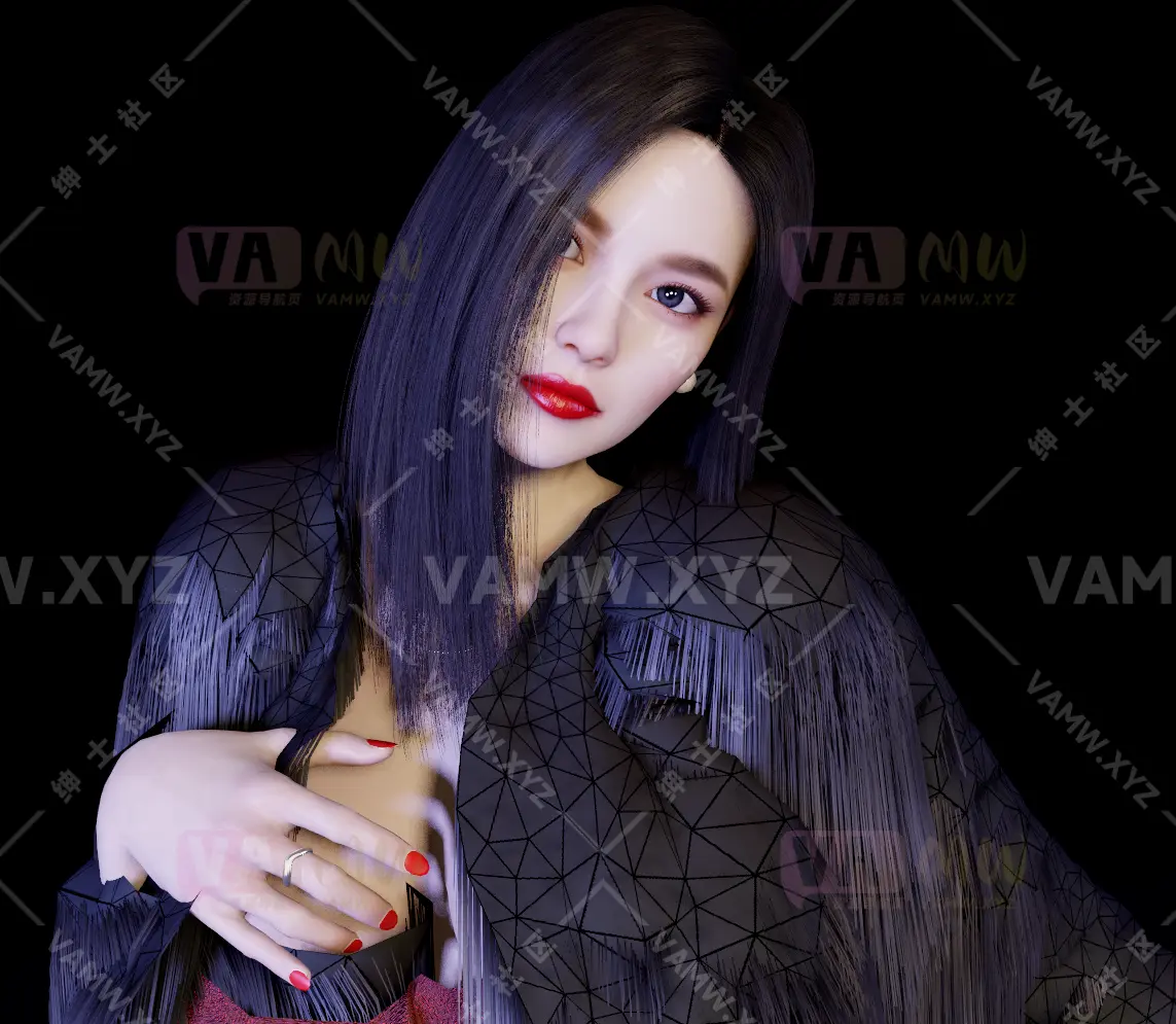 人物Looks-VAM虚拟女友游戏人物-Pimax.fupo.1/Character Looks-VAM Virtual Girlfriend Game Character-Pimax.fupo.1-VAM资源站