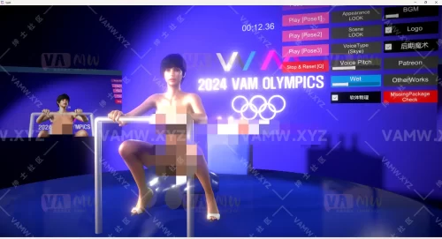 [VAM场景]真实女友游戏 Feel.2024VaMOlympic.3/[VAM Scene] Real Girlfriend Game Feel.2024VaMOlympic.3-VAM资源站