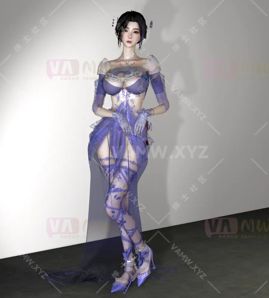 人物Looks-VAM虚拟女友游戏人物-moyi.柳雨欣.1