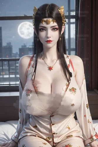 [AI绘画]美杜莎 印花睡衣 HD135P+744 MB ai20250107173455010/[AI Painting] Medusa Printed Pajamas HD135P+744 MB ai20250107173455010-VAM资源站