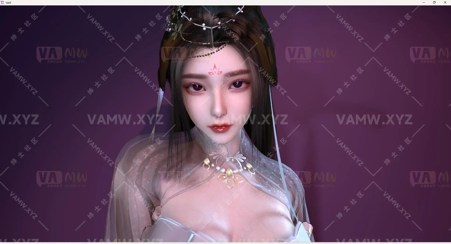 人物Looks-VAM虚拟女友游戏人物- 古风 未知.小莲心.1/Character Looks-VAM Virtual Girlfriend Game Characters-Ancient Style Unknown. Little Lotus Heart.1-VAM资源站