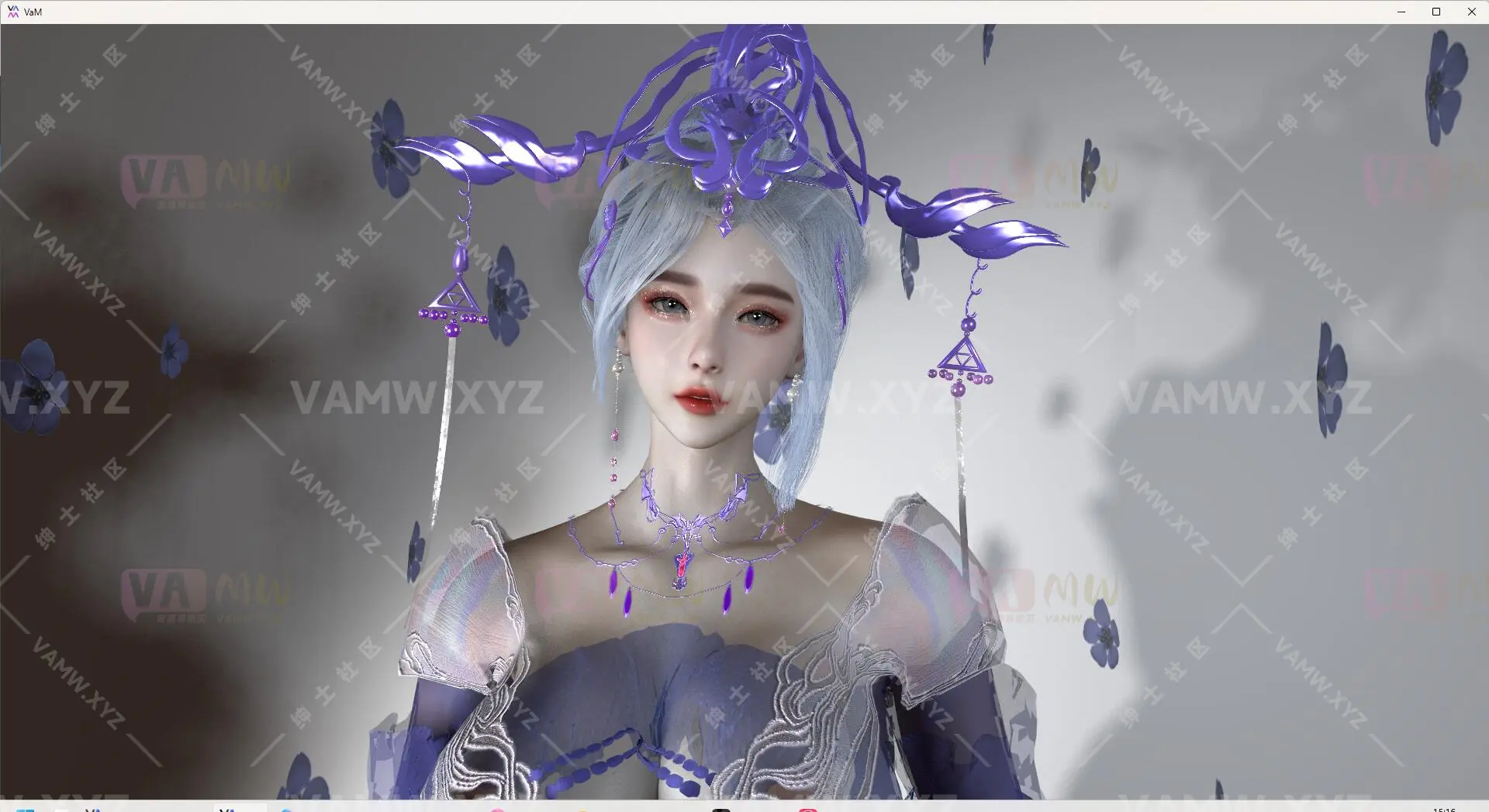 人物Looks-VAM虚拟女友游戏人物- 古风 未知.风灵.1/Character Looks-VAM Virtual Girlfriend Game Characters-Ancient Style Unknown. Feng Ling.1-VAM资源站