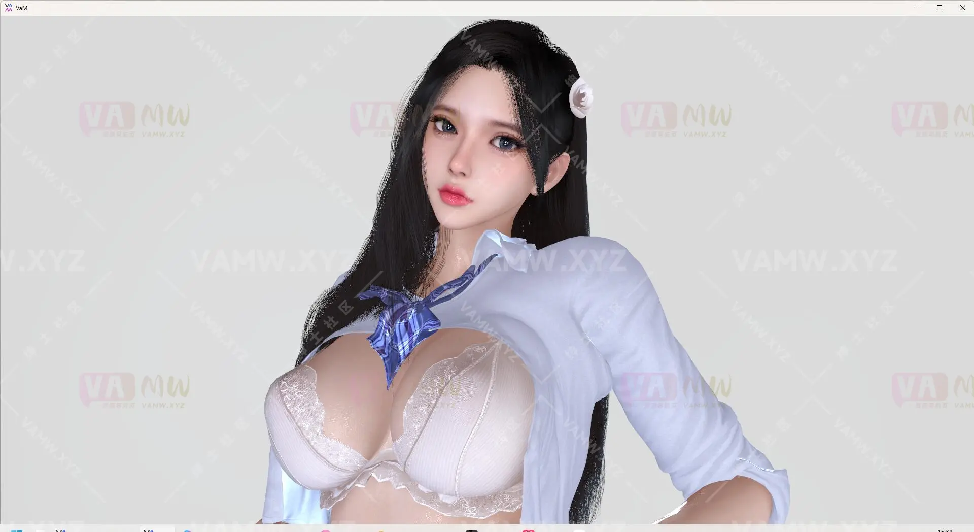人物Looks-VAM虚拟女友游戏人物- HMZ.嘉心.1/Character Looks-VAM Virtual Girlfriend Game Character-HMZ. Jiaxin.1-VAM资源站
