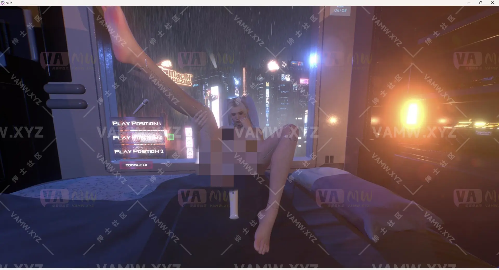 场景Scene-VAM虚拟女友游戏场景- IAmAFox.RoxannesNightPlay_SimpleScene.1/Scene-VAM virtual girlfriend game scene – IAmAFox.RoxannesNightPlay_SimpleScene.1-VAM资源站