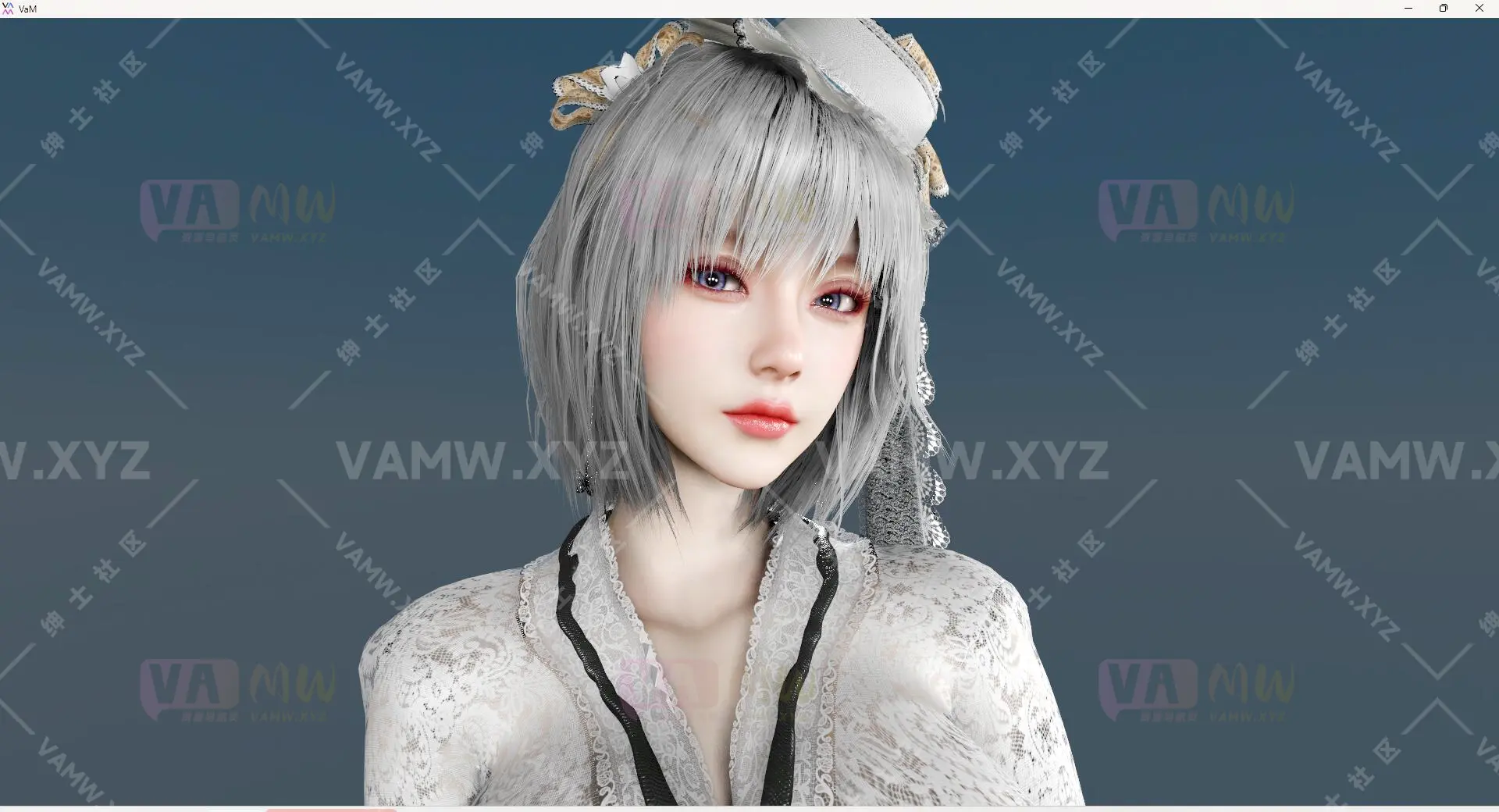 人物Looks-VAM虚拟女友游戏人物-QFeng.duanf.1/Character Looks-VAM Virtual Girlfriend Game Character-QFeng.duanf.1-VAM资源站