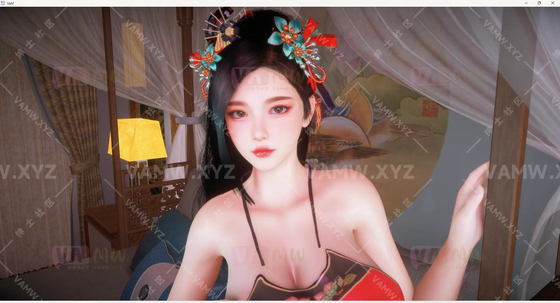 人物Looks-VAM虚拟女友游戏人物-古风 金莲 bosskang.jinglian.1/Character Looks-VAM Virtual Girlfriend Game Character-Ancient Style Golden Lotus bosskang.jinglian.1-VAM资源站