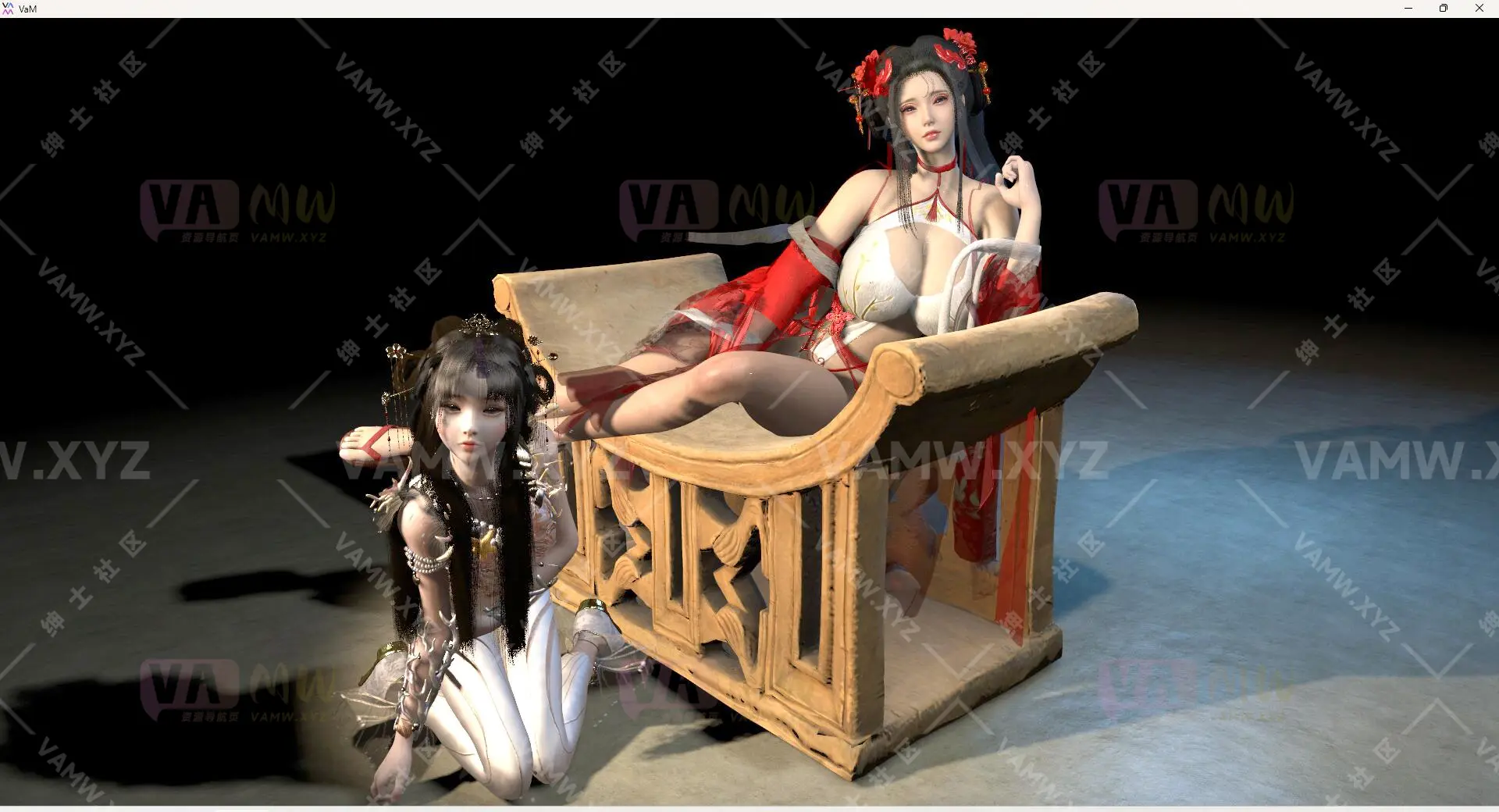 人物Looks-VAM虚拟女友游戏人物-101.新宠.1/Character Looks-VAM Virtual Girlfriend Game Character-101. New Favorite.1-VAM资源站