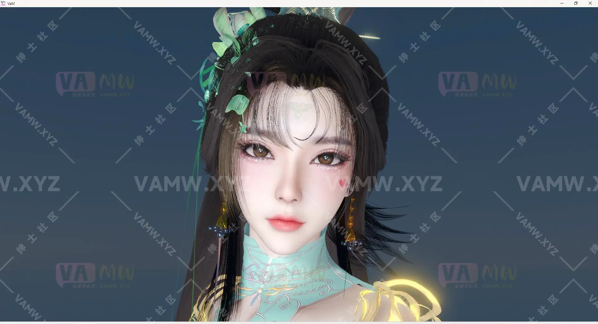 人物Looks-VAM虚拟女友游戏人物-古风美女Anonymous.789.1/Character Looks-VAM Virtual Girlfriend Game Character-Anonymous.789.1-VAM资源站