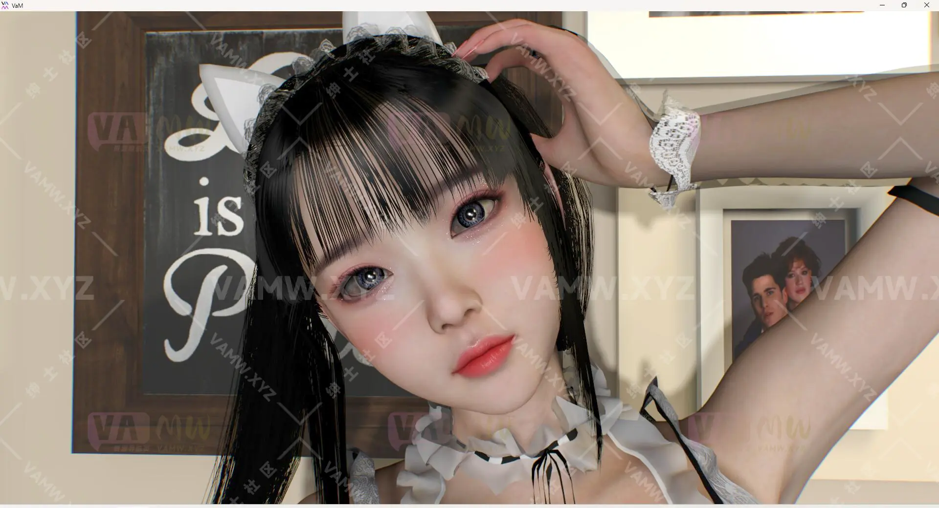 人物Looks-VAM虚拟女友游戏人物-Anonymous.A01大恐龙.1/Character Looks-VAM Virtual Girlfriend Game Character-Anonymous.A01 Big Dinosaur.1-VAM资源站