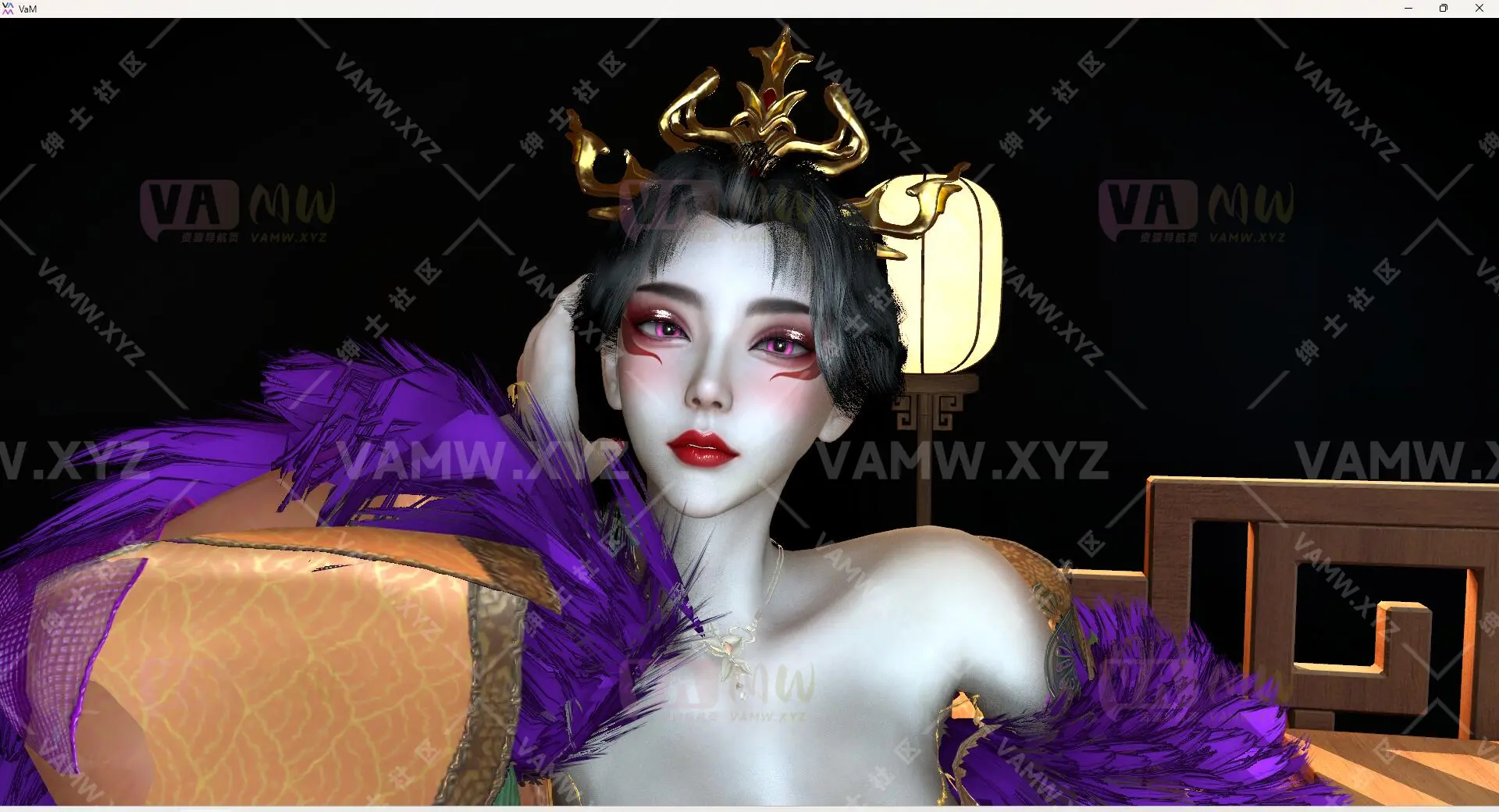 人物Looks-VAM虚拟女友游戏人物-古风美女 百炼成神 司妙玲 未知.司妙玲.1/Character Looks-VAM Virtual Girlfriend Game Character-Ancient Style Beauty, A God of Refining, Si Miaoling, Unknown. Si Miaoling.1-VAM资源站