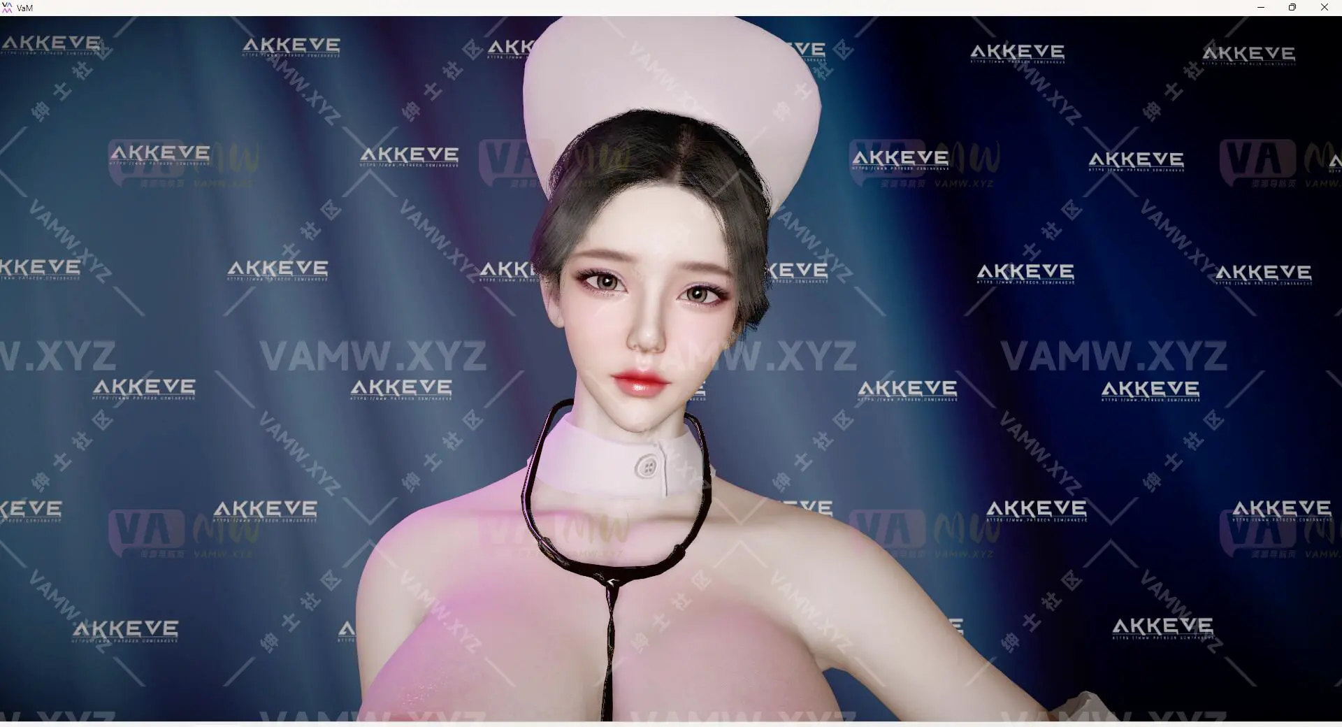 人物Looks-VAM虚拟女友游戏人物 AKKEVE.039_Min_Ji.1/Character Looks-VAM Virtual Girlfriend Game Character AKKEVE.039_Min_Ji.1-VAM资源站