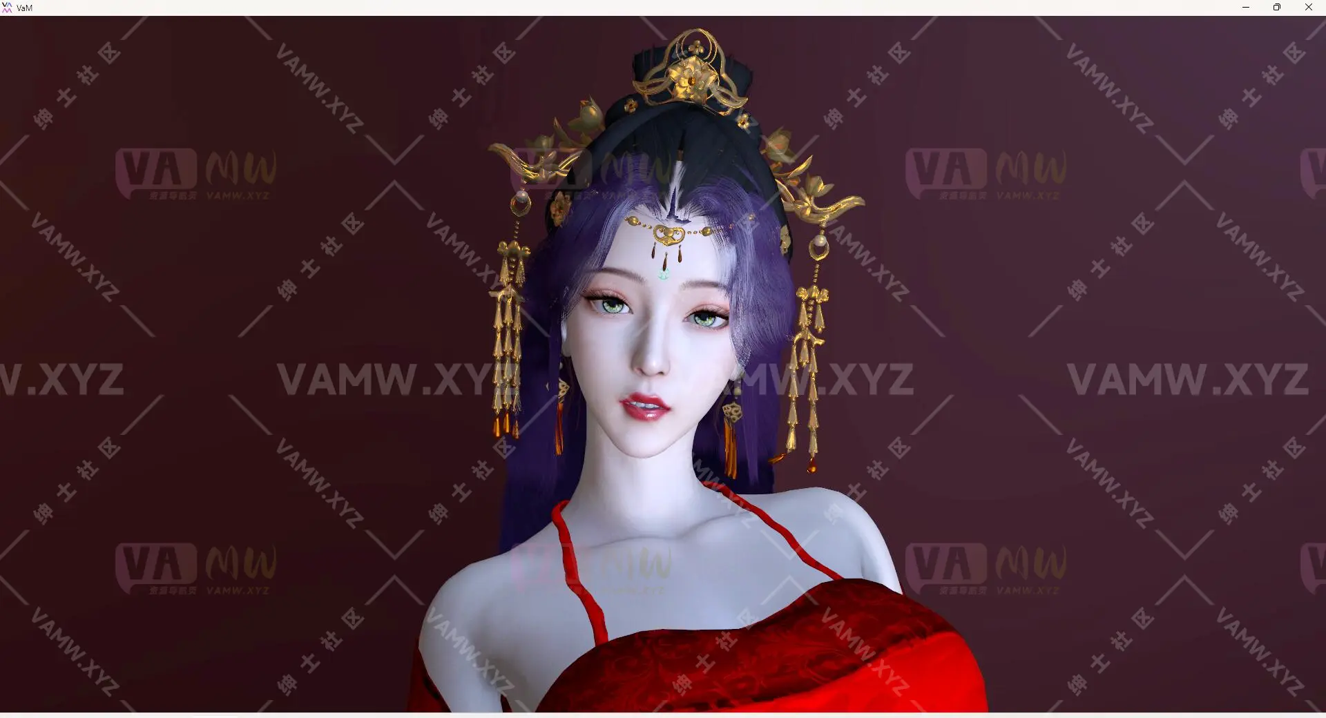 人物Looks-VAM虚拟女友游戏人物-CR400.温玖.1/Character Looks-VAM Virtual Girlfriend Game Character-CR400.Wen Jiu.1-VAM资源站