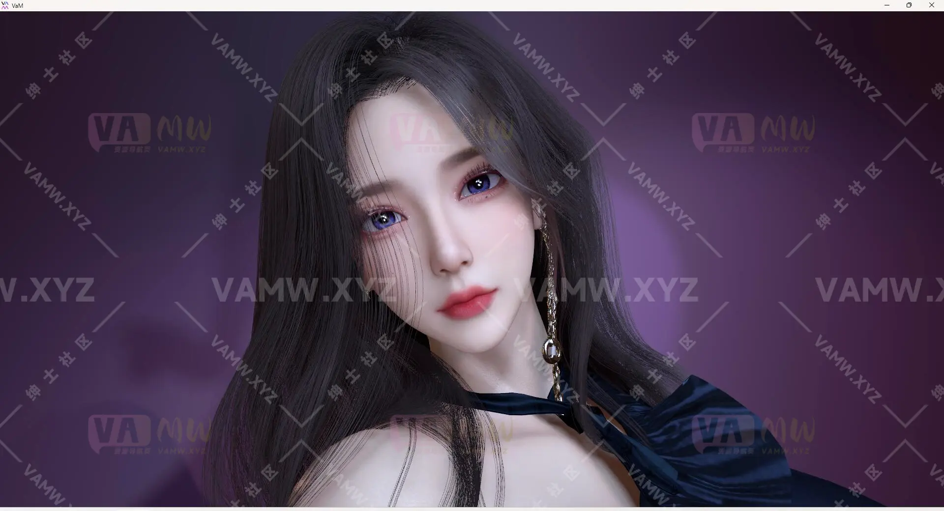 人物Looks-VAM虚拟女友游戏人物-vamxw.如烟.1/Character Looks-VAM Virtual Girlfriend Game Character-vamxw.Ruyan.1-VAM资源站