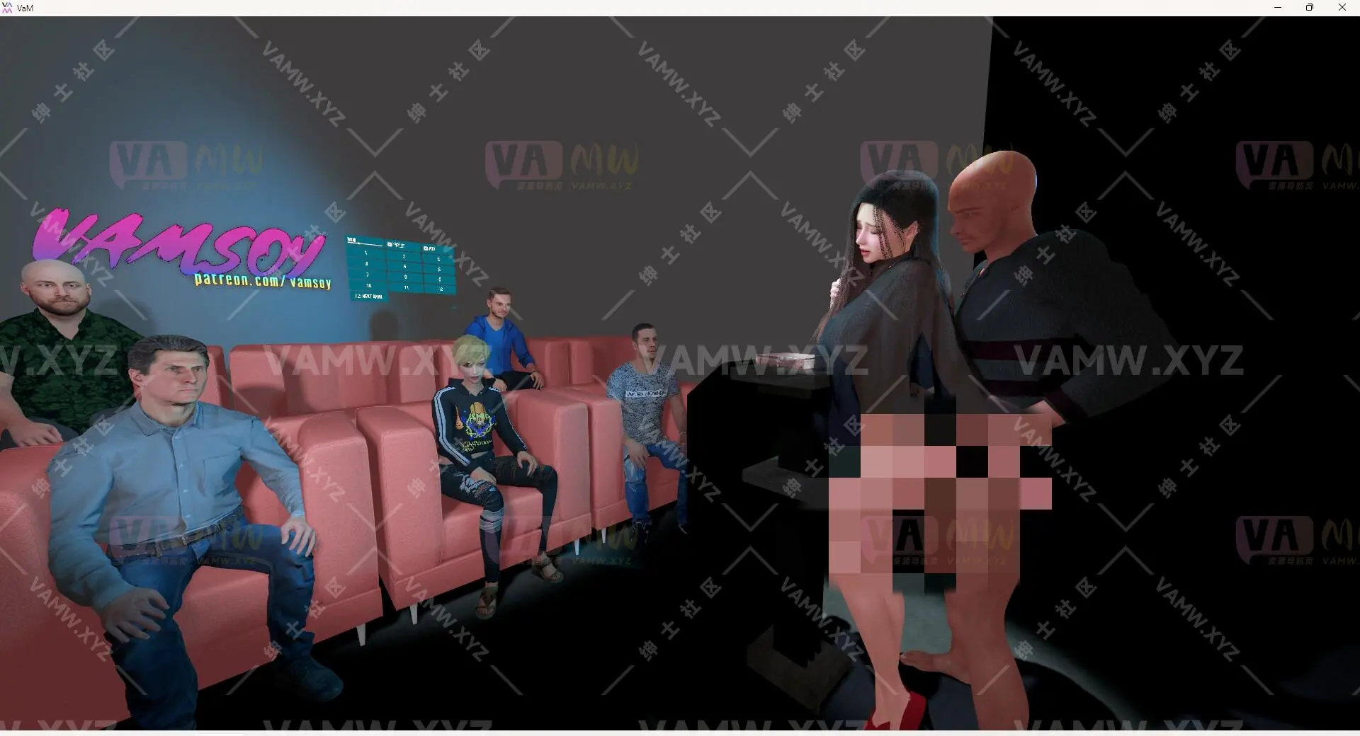 场景Scene-VAM虚拟女友游戏场景-VAMSOY.Class.1/Scene-VAM virtual girlfriend game scene-VAMSOY.Class.1-VAM资源站