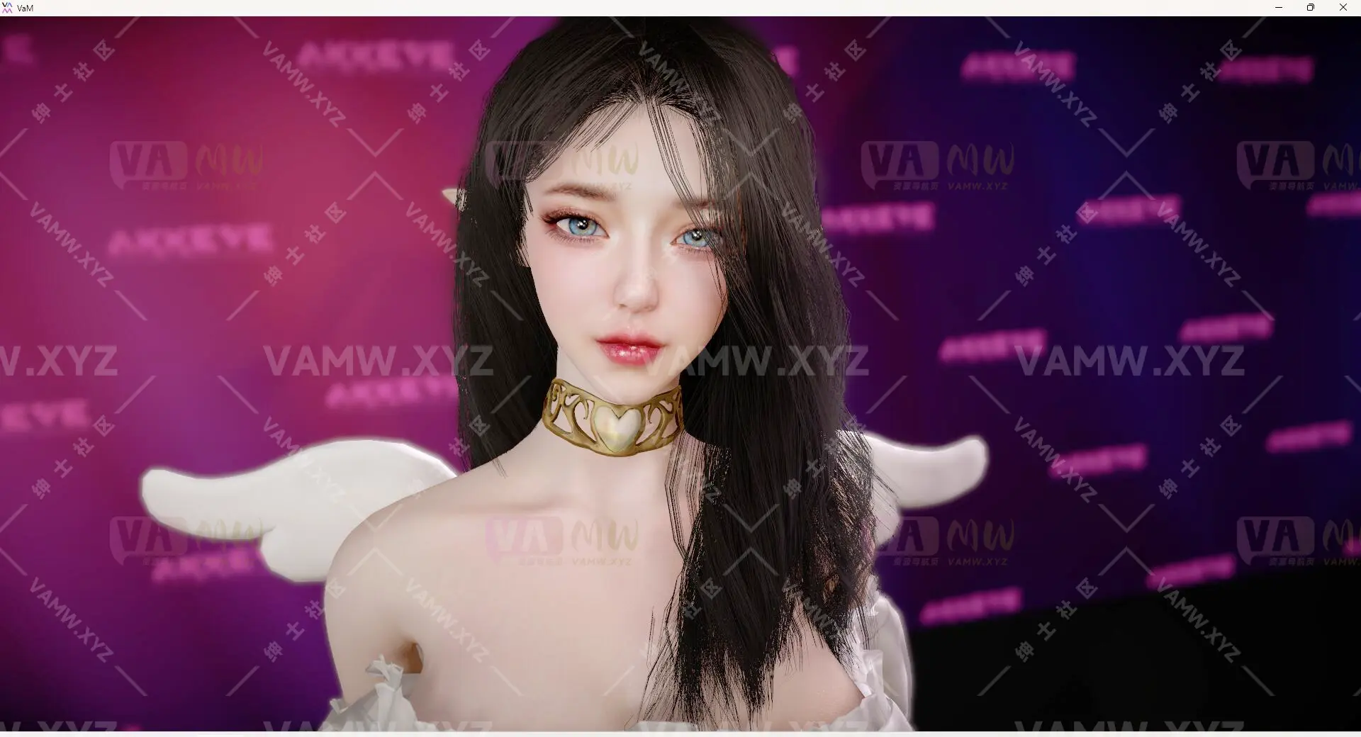 人物Looks-VAM虚拟女友游戏人物 AKKEVE.044_Aurora.1/Character Looks-VAM Virtual Girlfriend Game Character AKKEVE.044_Aurora.1-VAM资源站