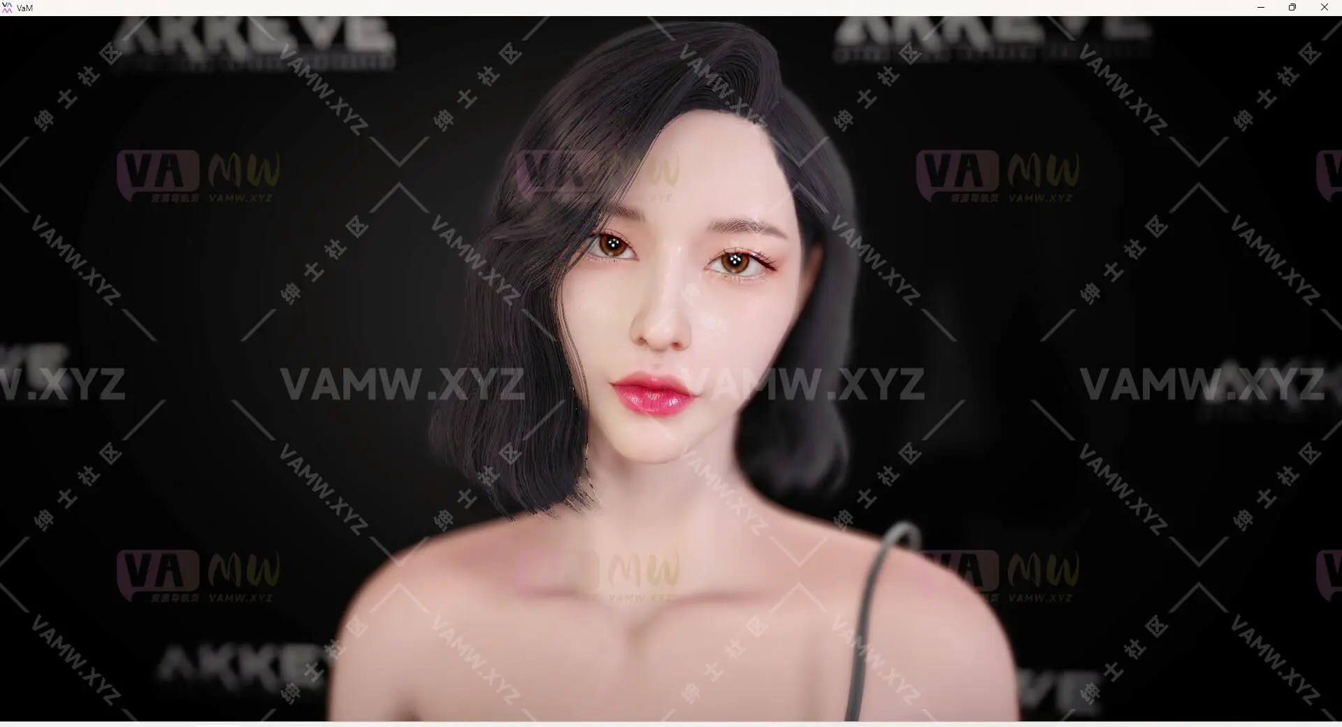 人物Looks-VAM虚拟女友游戏人物-AKKEVE.Soo_Yeon.1/Character Looks-VAM Virtual Girlfriend Game Character-AKKEVE.Soo_Yeon.1-VAM资源站