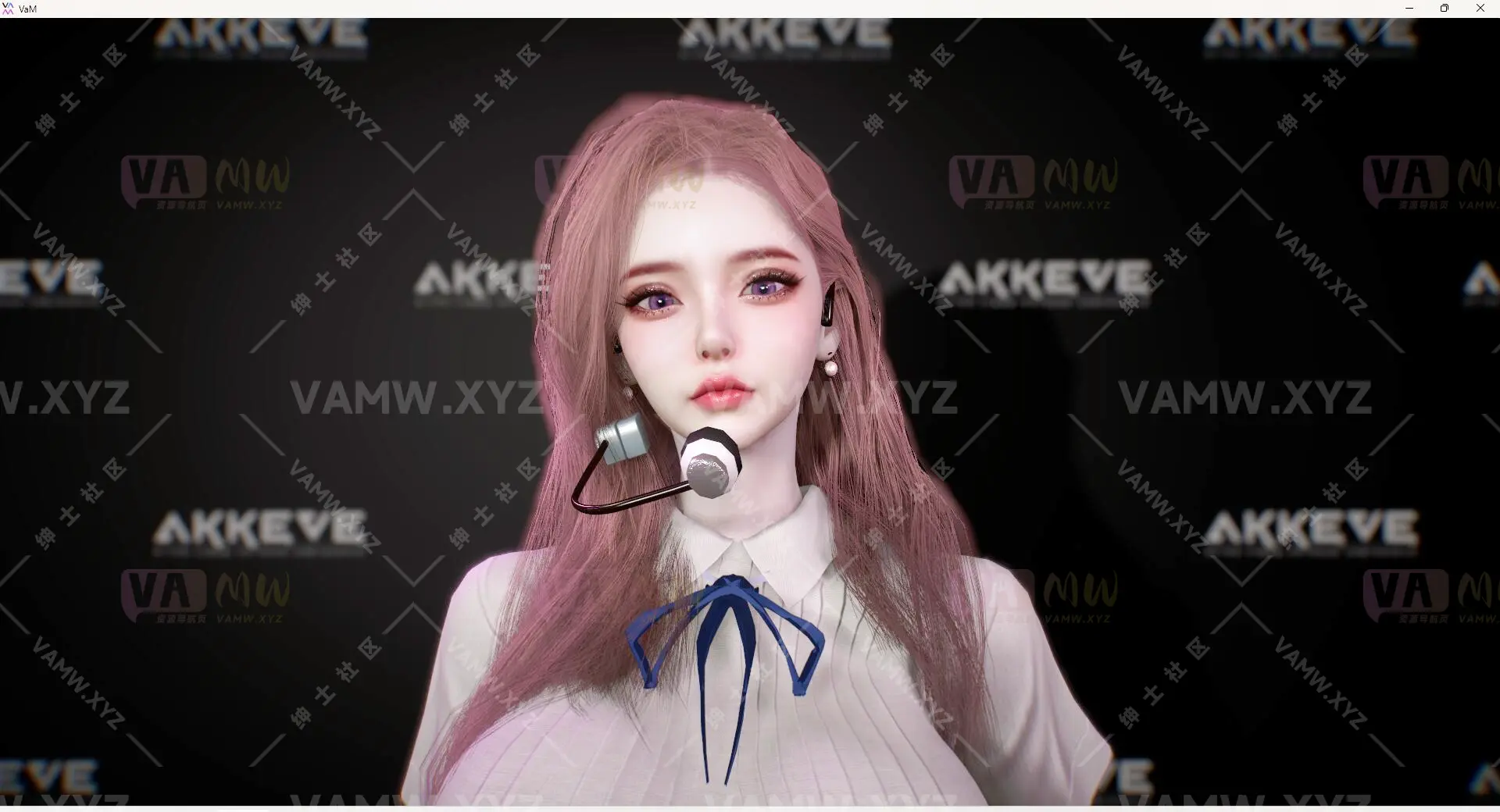 人物Looks-VAM虚拟女友游戏人物 AKKEVE.065_Mumu.1/Character Looks-VAM Virtual Girlfriend Game Character AKKEVE.065_Mumu.1-VAM资源站