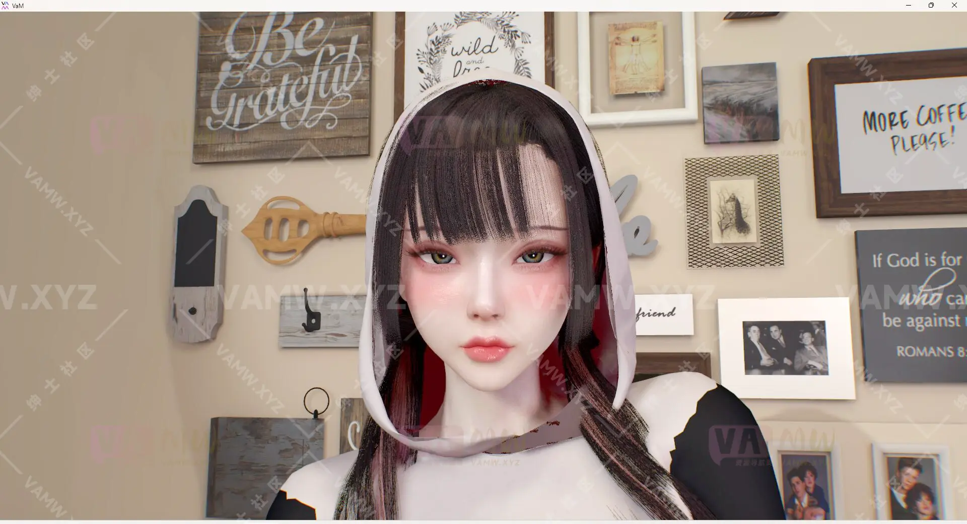 人物Looks-VAM虚拟女友游戏人物-JXM.jxm0031.1/Character Looks-VAM Virtual Girlfriend Game Character-JXM.jxm0031.1-VAM资源站